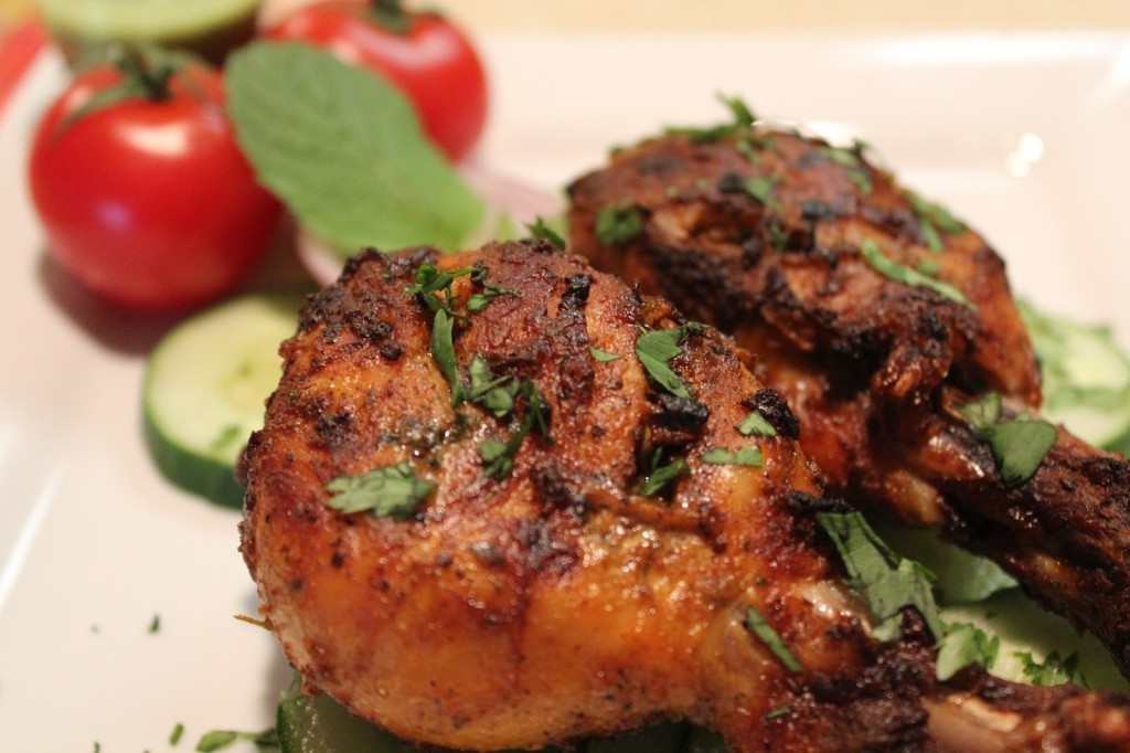 Tandoori Chicken on a Microwave